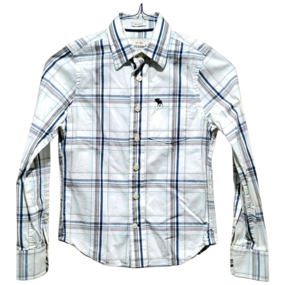 Abercrombie Kid's Long Sleeves Shirt Small or 12
